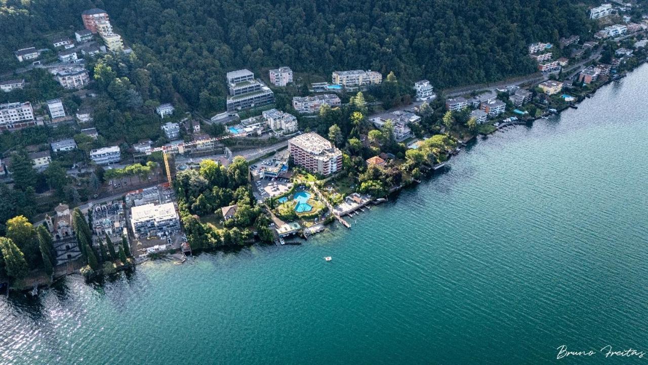 Lake Apartment 4 Bissone Exterior foto